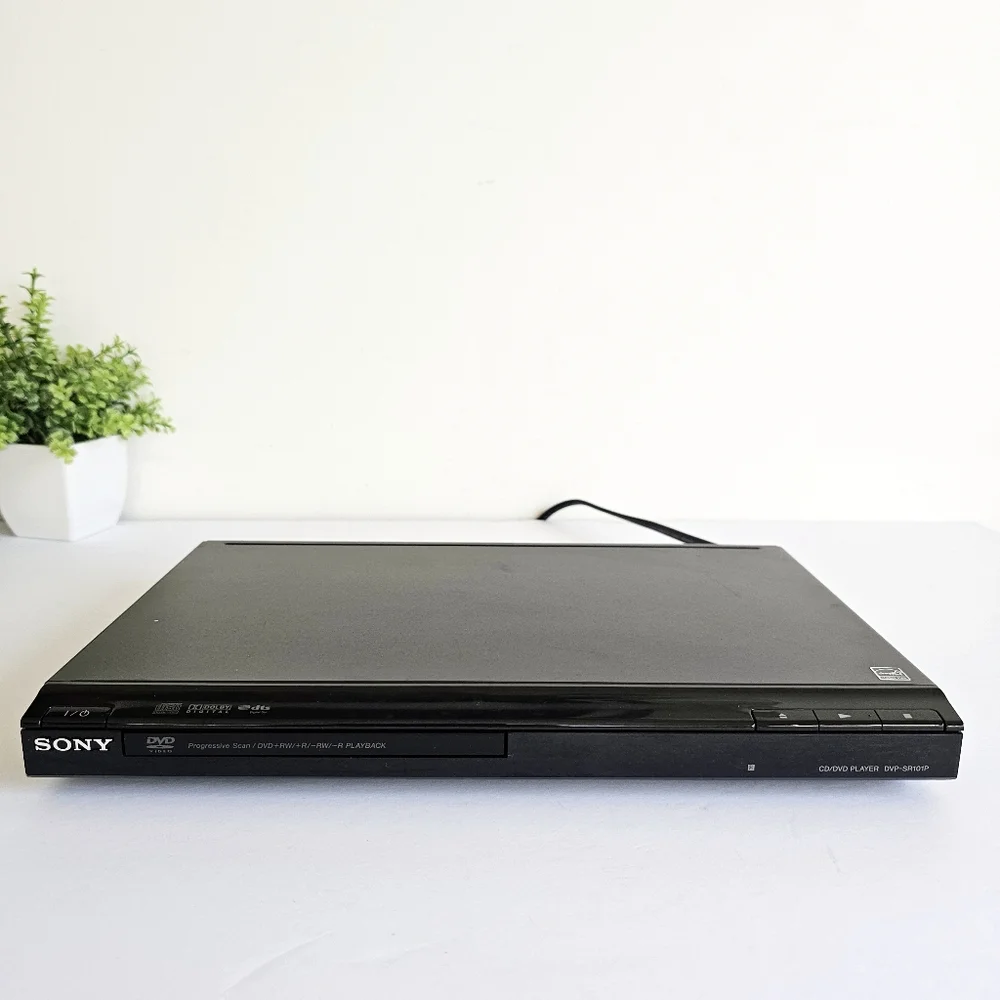 Sony Black CD/ DVD Player DVP-SR101P